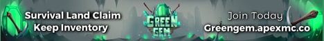 Green Gem banner