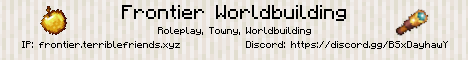 Frontier Worldbuilding banner