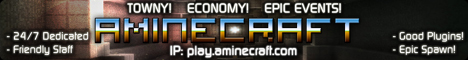 Aminecraft banner