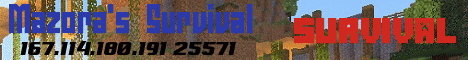 Mazoras Survival banner