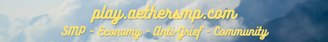 Aether SMP banner