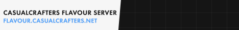 CasualCrafters Flavour Server banner
