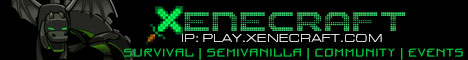 XeneCraft banner