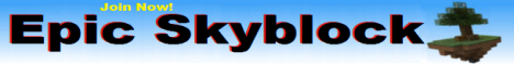 Epic Skyblock banner