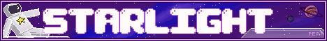 Starlight Minecraft banner