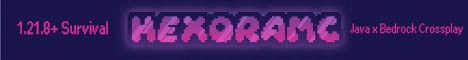 HexoraMC banner