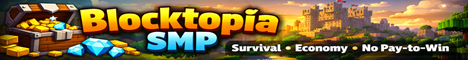 Blocktopia SMP banner