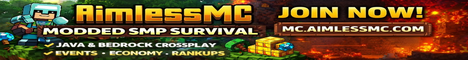 AimlessMC banner