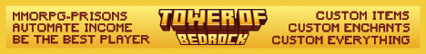 Tower Of Bedrock banner