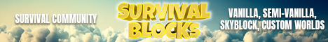 Survival Blocks banner