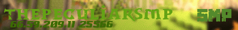 ThePeculiarSMP banner