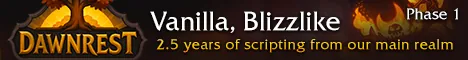 Dawnrest WoW banner