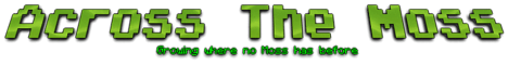 Across the Moss banner