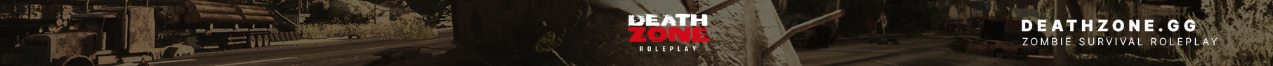 DEATHZONE ZOMBIE SURVIVAL ROLEPLAY🧠 🧟 banner