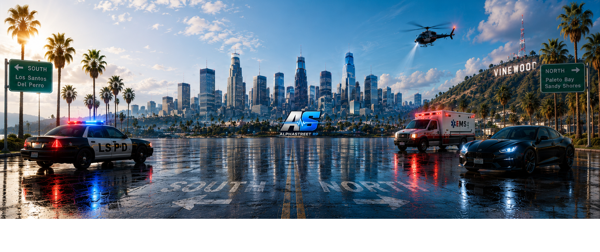 🌆 AlphaStreetRP • Le RP Nouvelle Génération banner