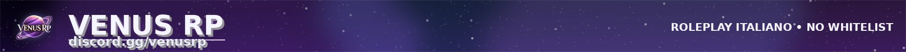 NEW VENUS RP ▬▬↭🡺AUTO BIT & 50k START🡸↭▬▬ banner