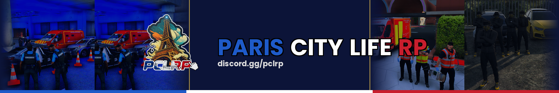 Paris City Life RP [Public] [FA] - discord.gg/pclrp banner