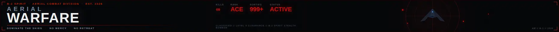 Aerial Warfare Server banner