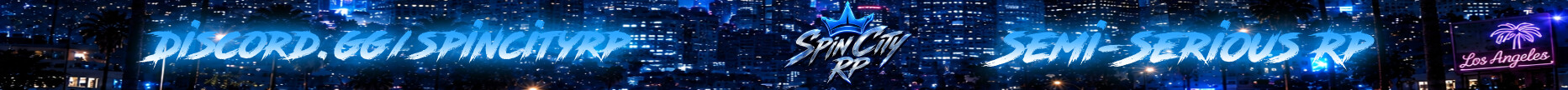 Spin City Rp → Out Now banner
