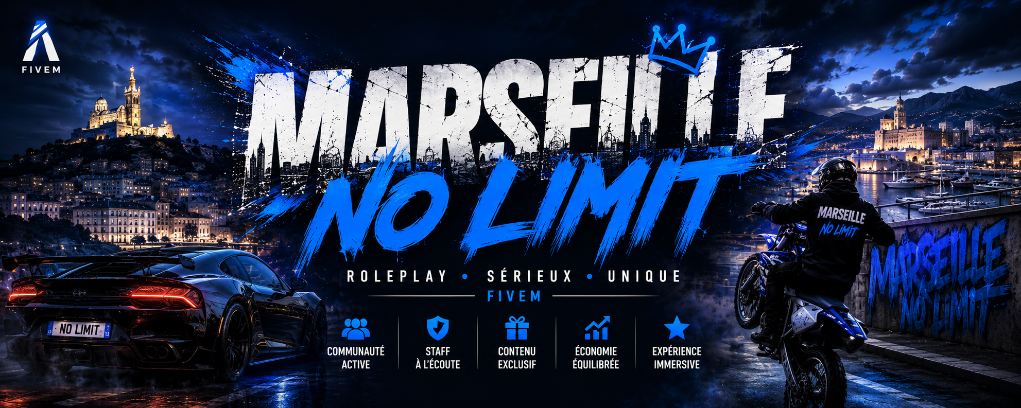 Marseille No Limit banner