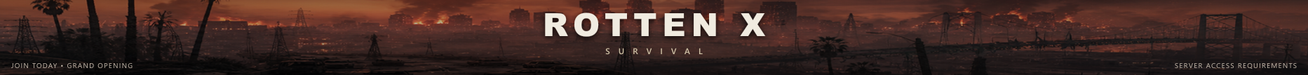 RottenX Survival banner