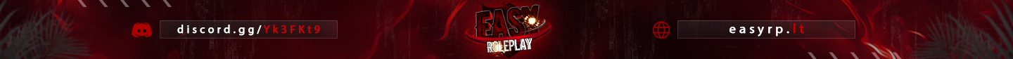 EasyRP Roleplay serveris v2 UP TO DATE banner