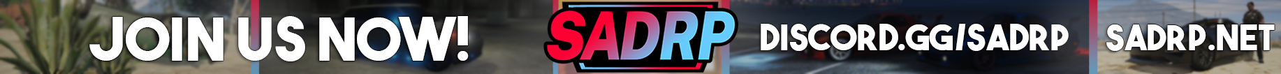 San Andreas Department of Roleplay SADRP banner