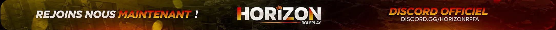 Horizon RP —→OPEN←1000 COINS OFFERT←150FPS banner