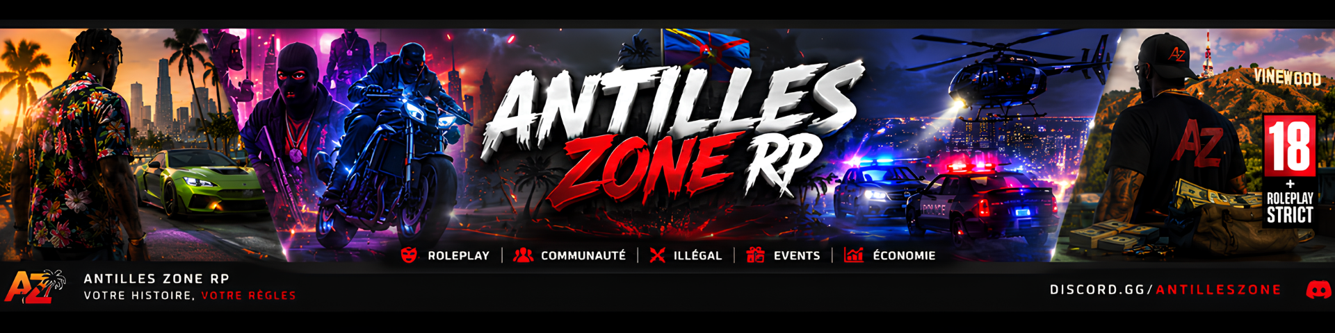AntillesZone RP banner