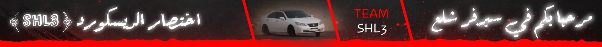 TEAM SHL3 DRIFTING banner
