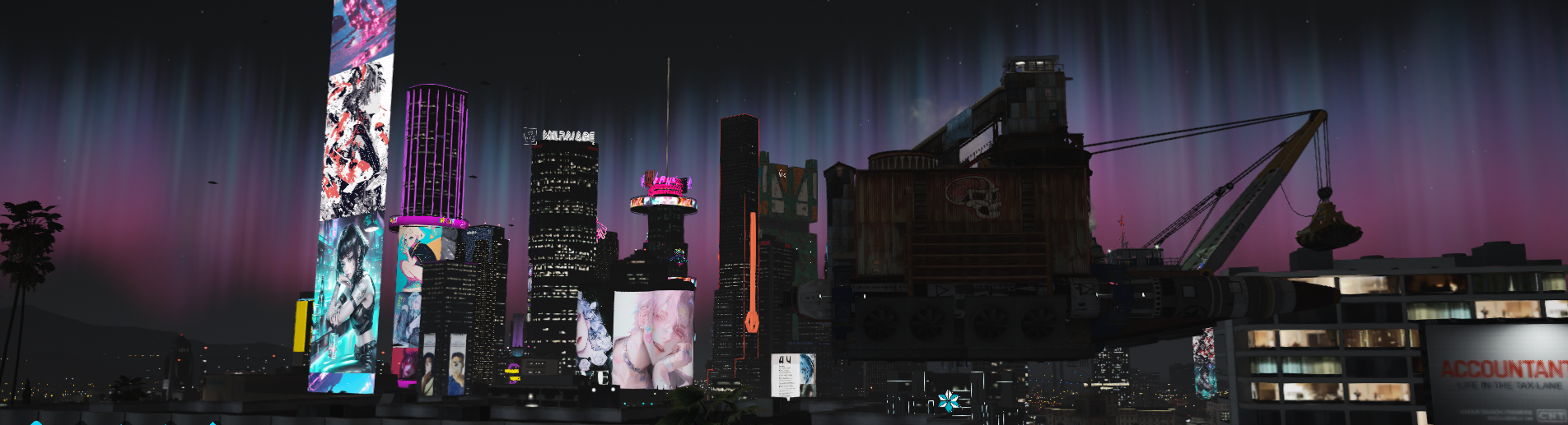 MioCity -CyberPunkをテーマにした街- banner