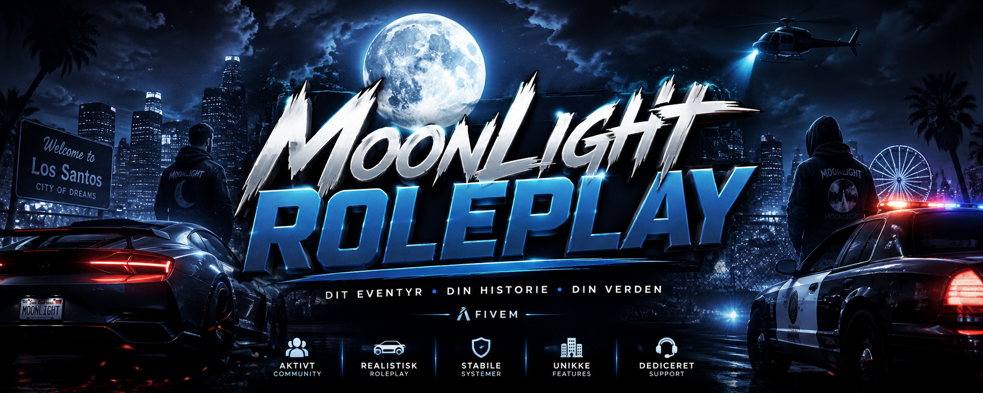 MoonlightRP Åbenthus banner
