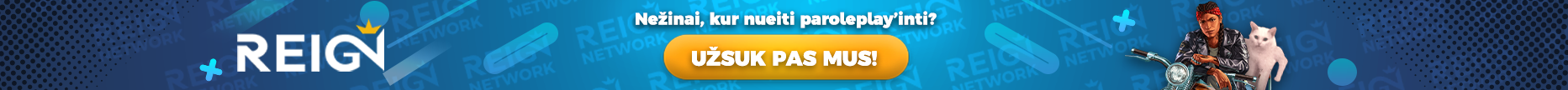 Reign Network Roleplay banner