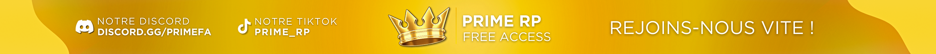 PRIME RP 👑 ➔ NOUVELLE VERSION banner