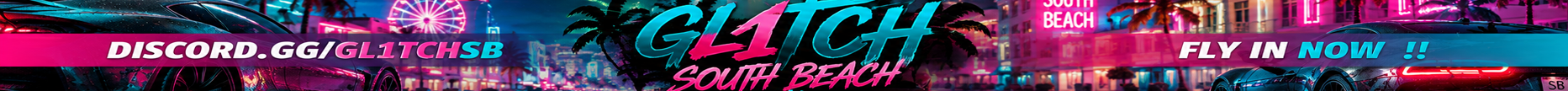 GL1TCH South Beach CUSTOM Miami Map ⭐Story-Driven RP💞Female Streamer Priority💞|PAID Staff⭐|💥Constant banner