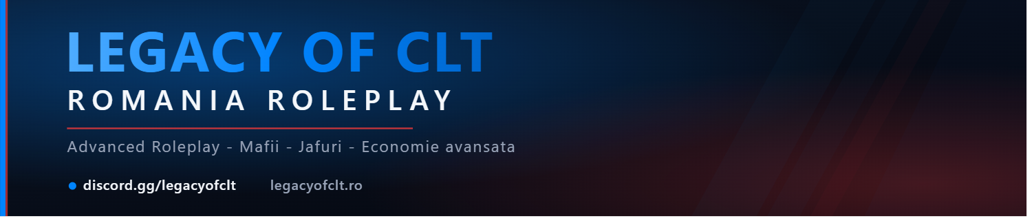 Legacy of CLT Romania Roleplay banner