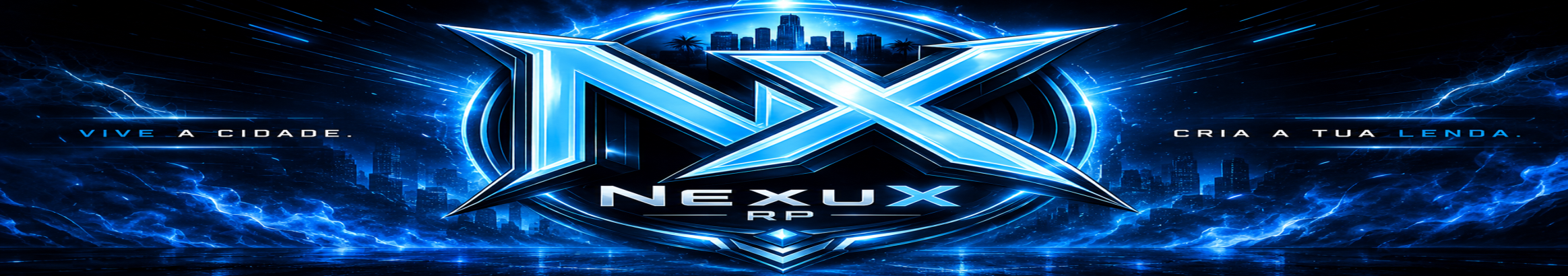 🌌NexuX RP ⮕NOVO SERVIDOR | OFERTA CARRO MODELAR + PACK INICIAL | FOCADO NA COMUNIDADE banner