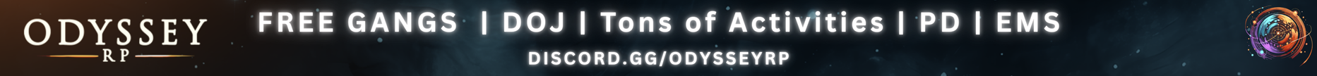 Odyssey RP Public ⚡ banner
