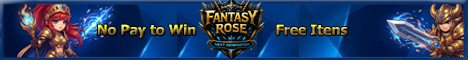Fantasy Rose Free 1000 Gift Points banner