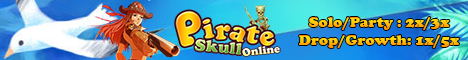Pirate Skull Online banner