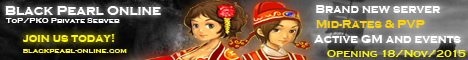 Black Pearl Online BPO banner