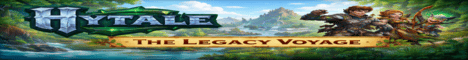 The Legacy Voyage Modded SMP Hytale banner