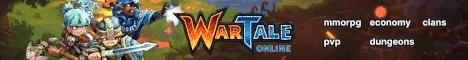 WarTale - LVLing, KITS, TP, MMORPG hytale server! banner