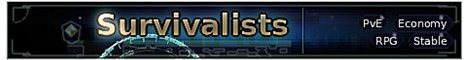 SURVIVALISTS PvE EU Modded 24/7 Stable banner
