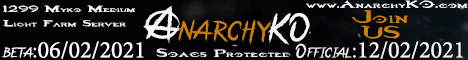AnarchyKO is New Myko Light Farm server banner