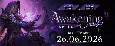 Awakening - Arise From Shadows - New School banner
