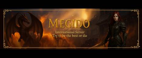 Megido Versuche der Beste zu sein oder stirb banner