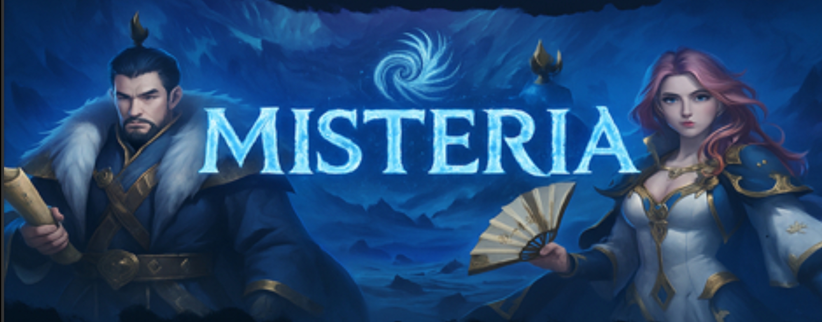 Misteria - Become our legend banner