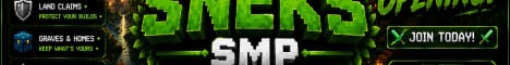 Sneks SMP banner
