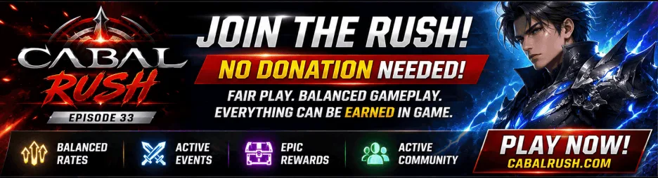 Rush Cabal banner